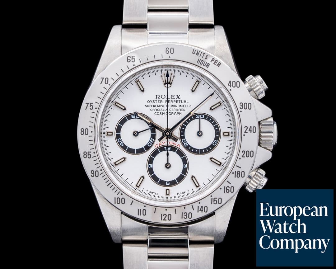Image of Rolex Daytona 16520 "Zenith" White Dial SS C. 1996