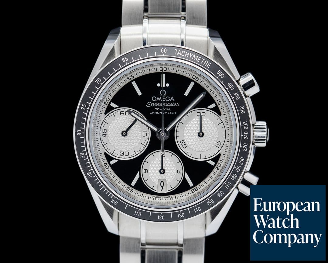 Image of Omega Speedmaster Racing Co-Axial Chronograph Black Dial SS
