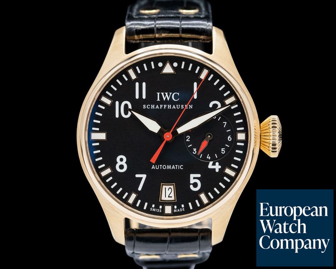 Image of IWC Big Pilot 18K Rose Gold Orsini Buenos Aires Simonetta LIMITED