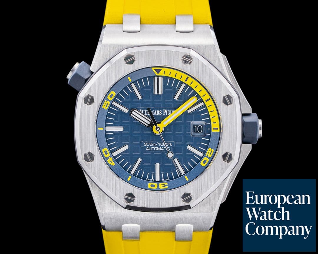 Image of Audemars Piguet Royal Oak Offshore Diver Boutique SS Blue Dial