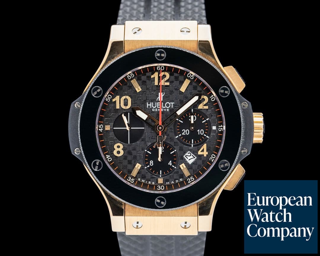 Image of Hublot Big Bang Chronograph 18K Rose Gold Carbon Dial