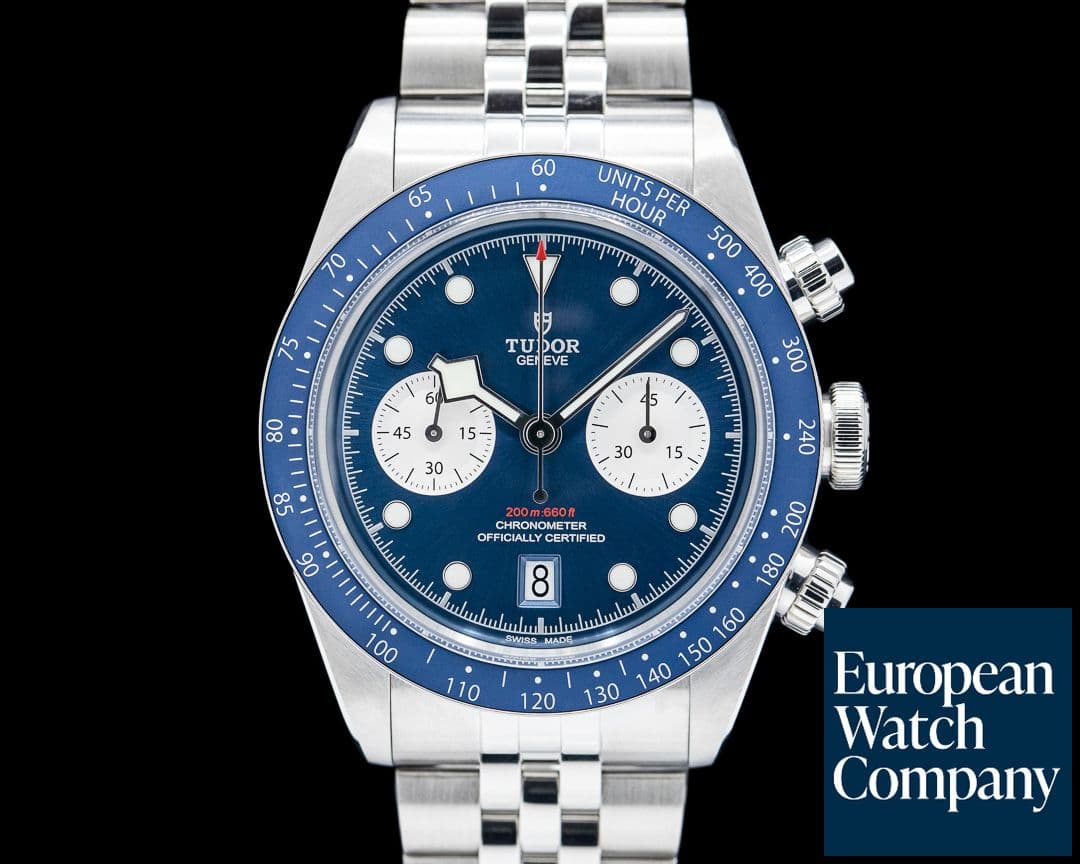 Image of Tudor 79360B Black Bay Chronograph SS Blue Dial 2024