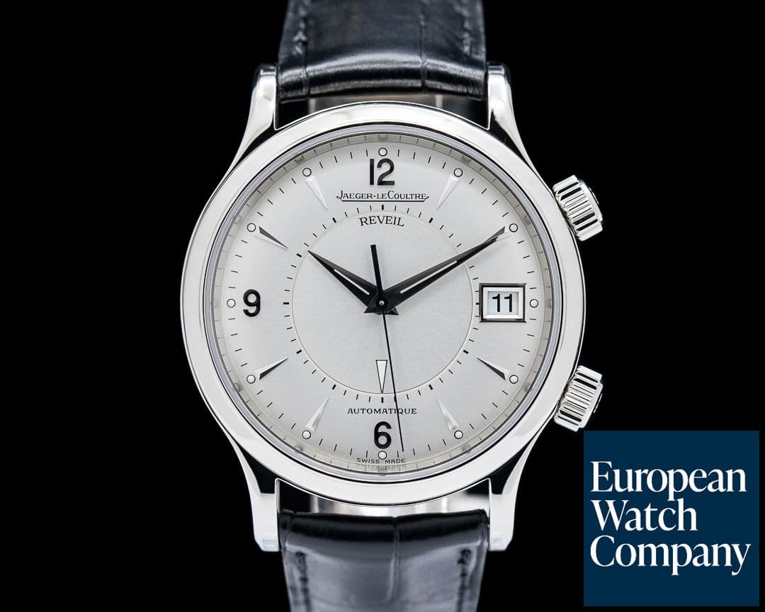 Image of Jaeger LeCoultre Master Reveil Memovox Silver Dial