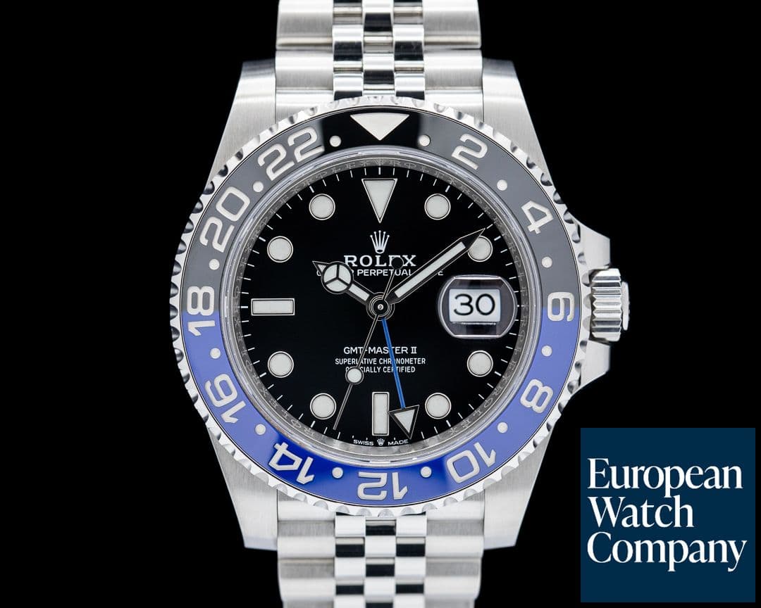 Image of Rolex GMT Master II 126710BLNR "Batman" SS Jubilee