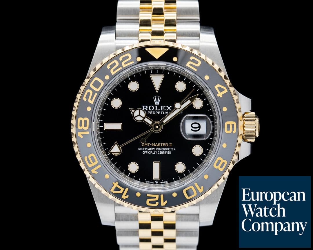 Image of Rolex GMT Master II SS / 18K Yellow Gold Jubilee Black Dial 2025