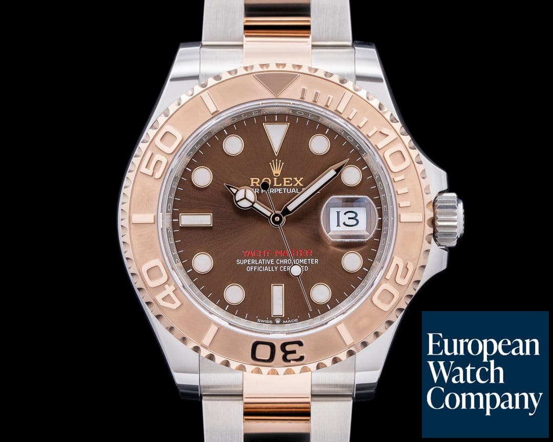 Image of Rolex Yacht Master 126621 18K / SS Chocolate Brown Dial 2025 FULL SET