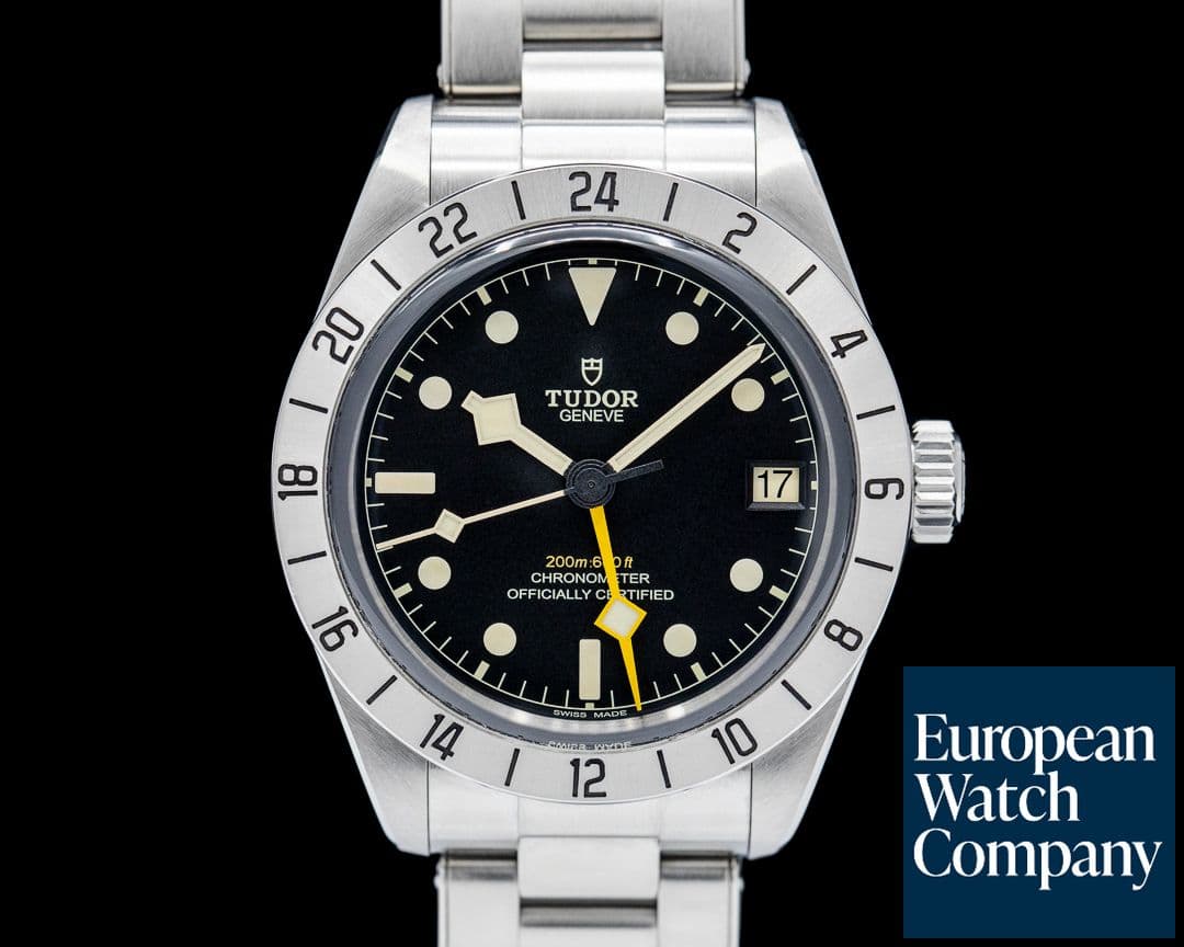 Image of Tudor Black Bay Pro GMT SS Black Dial