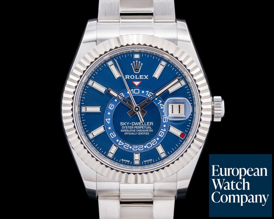 Image of Rolex Sky-Dweller 326934 SS Blue Dial