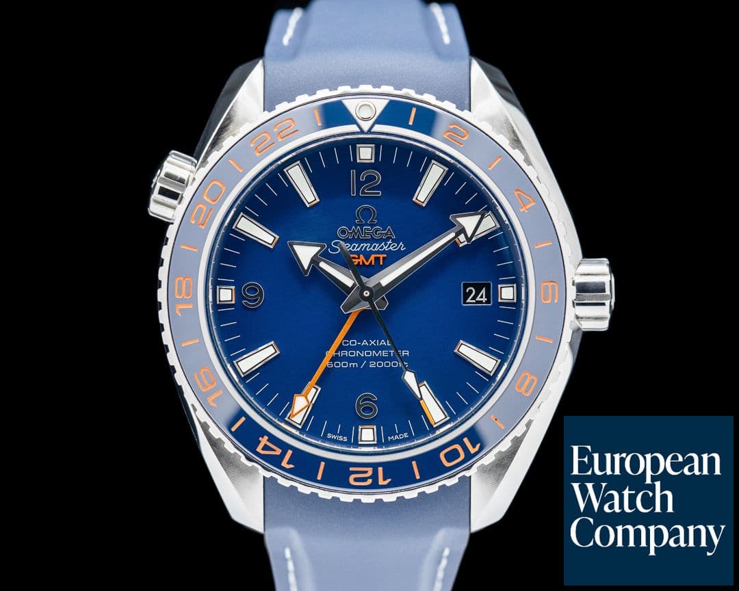 Image of Omega Seamaster Planet Ocean Co-Axial GoodPlanet SS Blue Dial