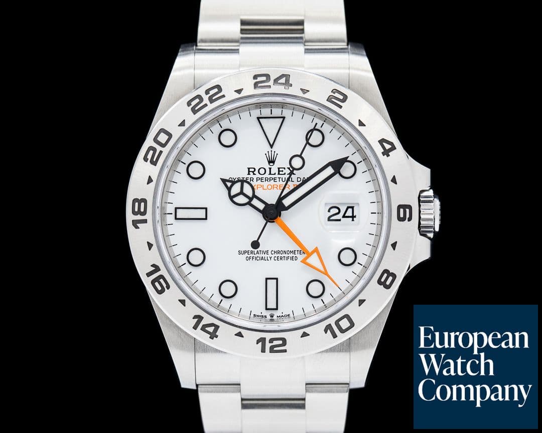 Image of Rolex Explorer II 226570 SS White Dial