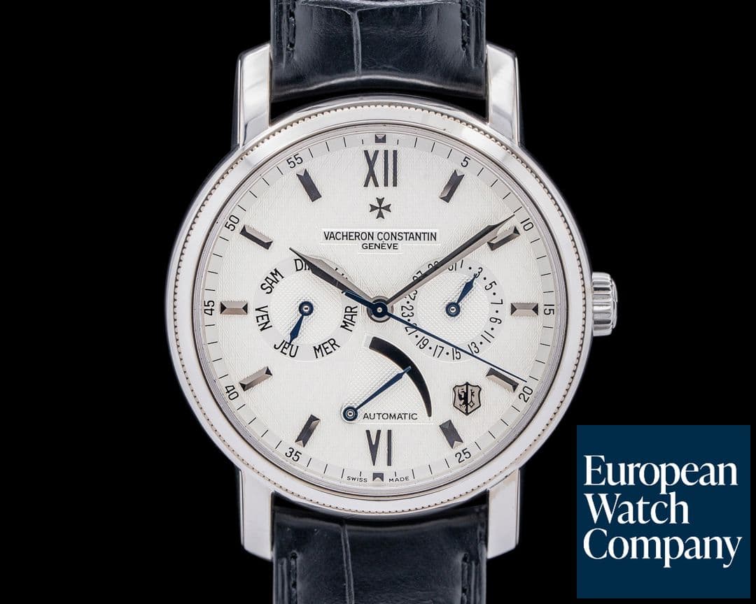 Image of Vacheron Constantin 85250 Jubilee 1755 18K White Gold Silver Dial LIMITED