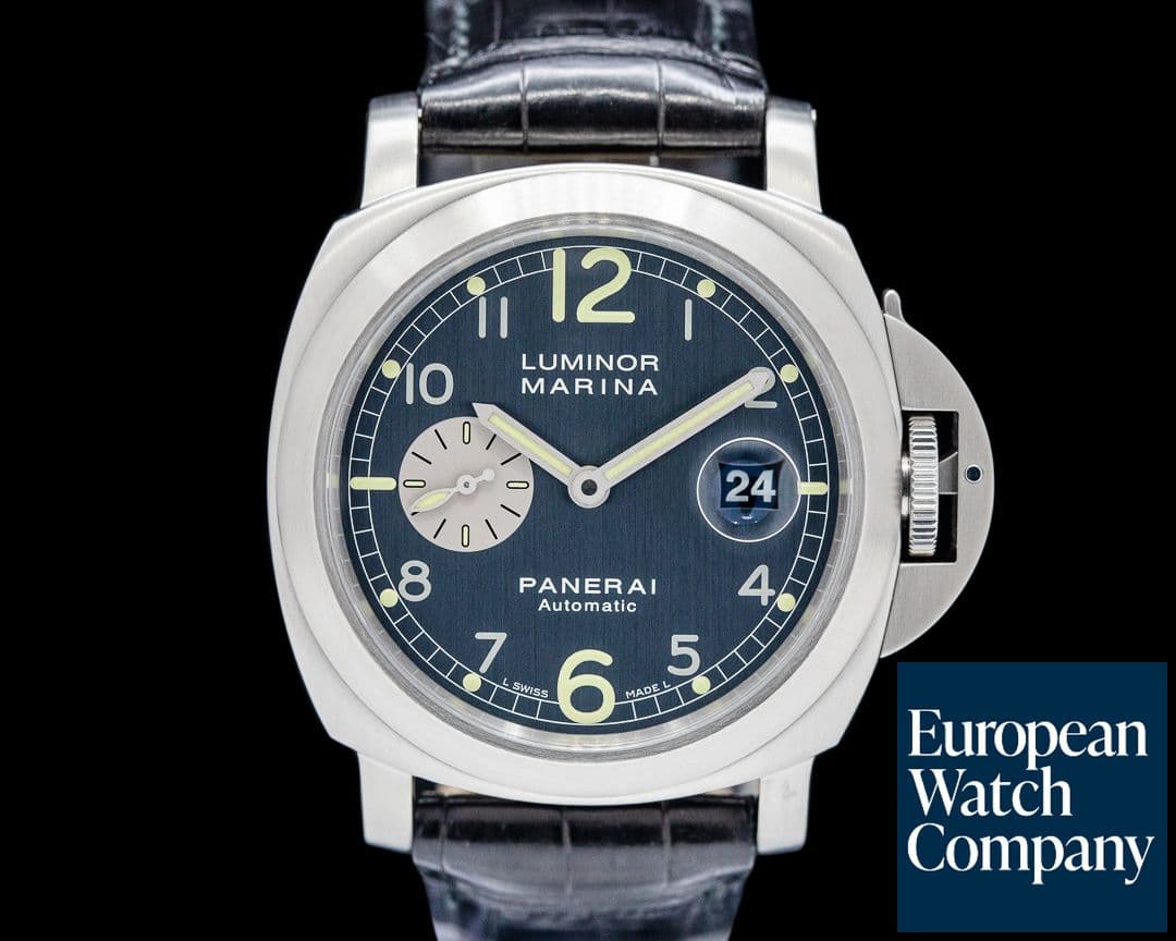 Image of Panerai PAM00086 Luminor Marina Automatic SS Anthracite Dial