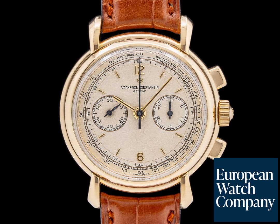 Image of Vacheron Constantin Les Historiques Chronograph 18K Yellow Gold