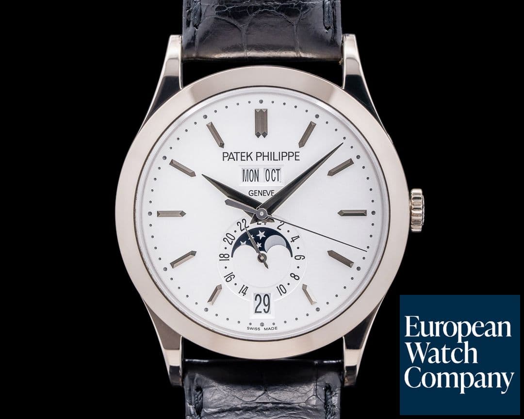 Image of Patek Philippe Annual Calendar 5396G 18K White Gold Silver Dial