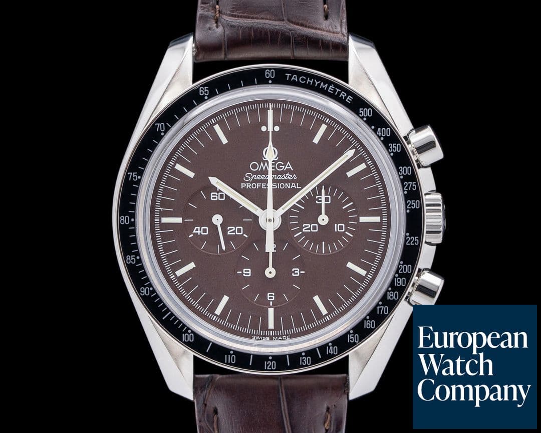 Image of Omega Speedmaster Professional "Sapphire Sandwich" Brown Dial