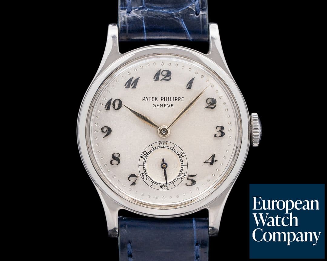 Image of Patek Philippe 2451 Stainless Steel Silver Dial Breguet Numerals
