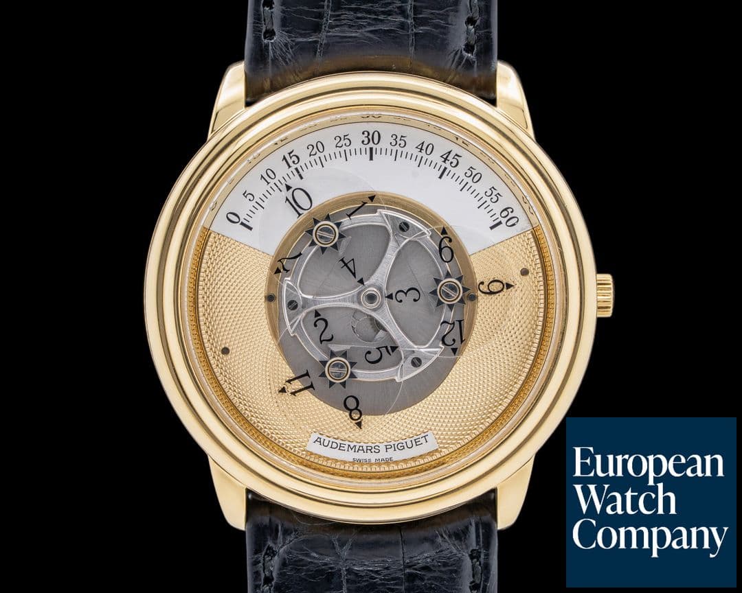 Image of Audemars Piguet Star Wheel Automatic 18K Yellow Gold RARE
