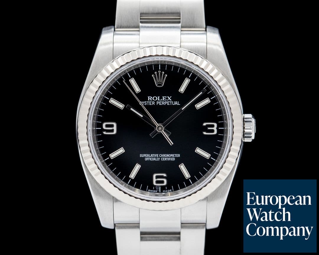 Image of Rolex Oyster Perpetual 116034 SS Black "Explorer" Dial