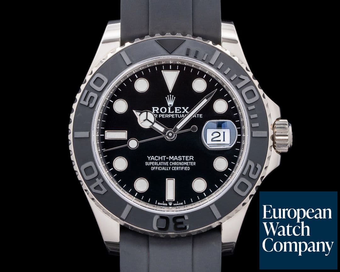 Image of Rolex 226659 Yacht Master 18K White Gold Black Dial