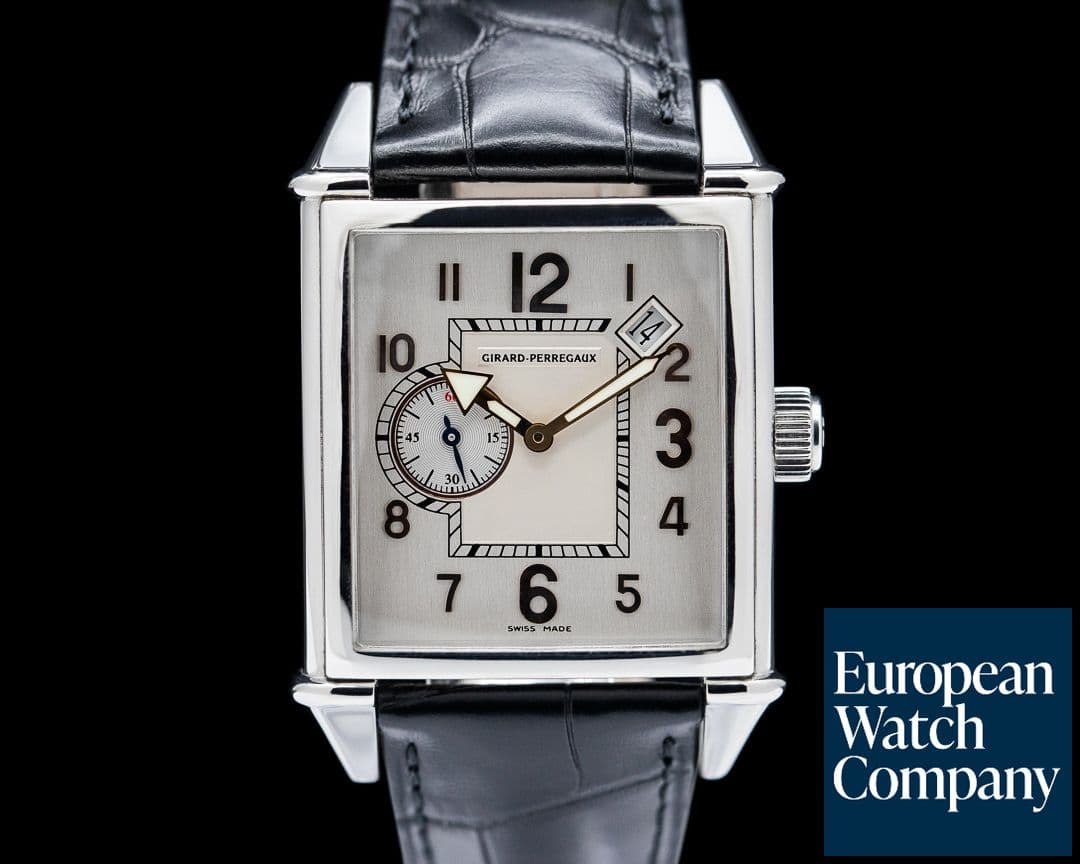 Image of Girard Perregaux Vintage 1945 Automatic SS Silver Dial