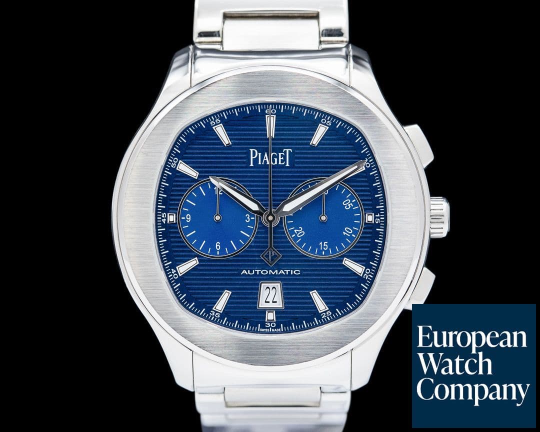 Image of Piaget Polo S Chronograph SS Blue Dial