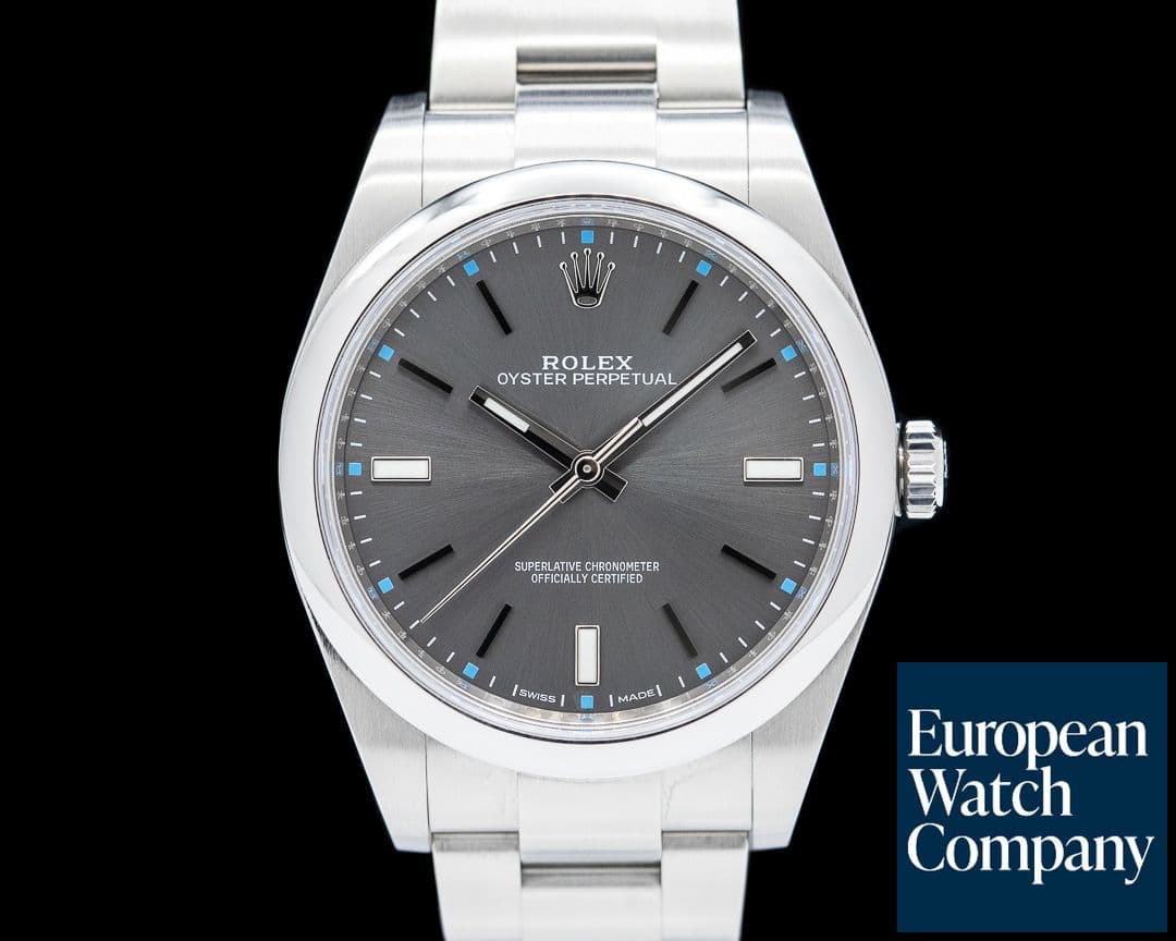 Image of Rolex Oyster Perpetual 39MM SS Gray Dial