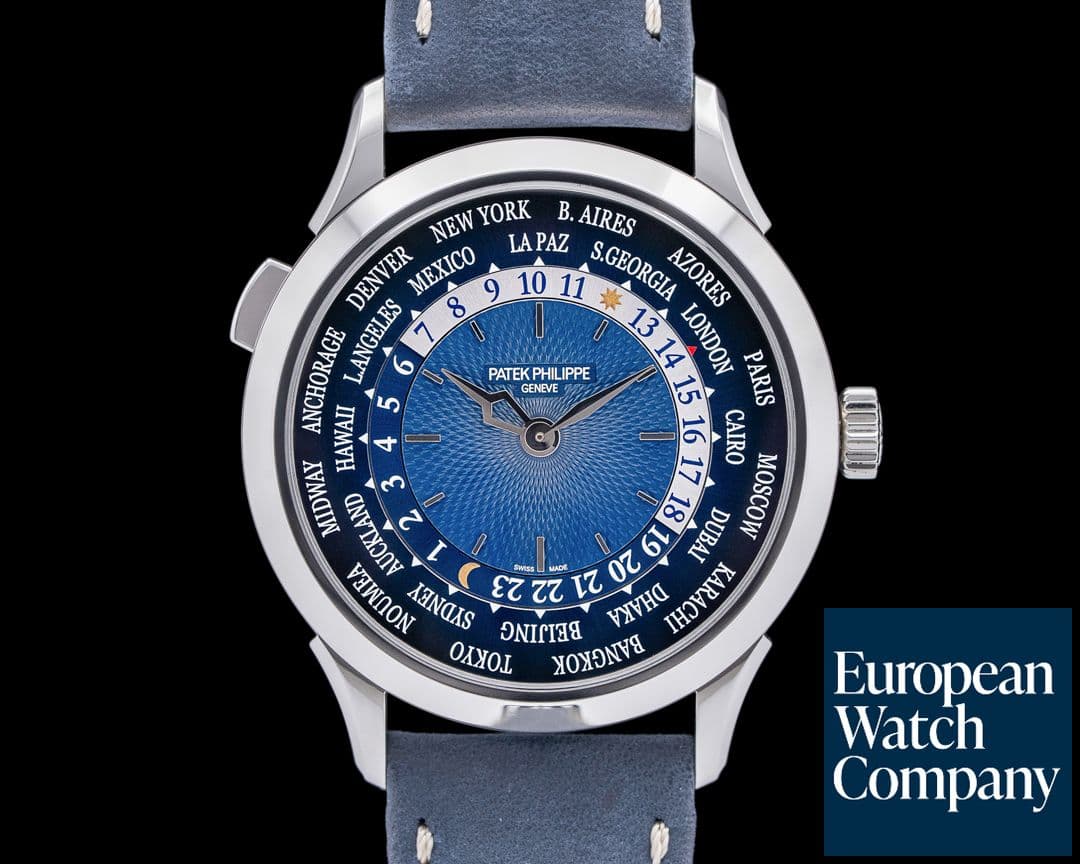 Image of Patek Philippe 5230P-001 World Time Platinum Blue Dial