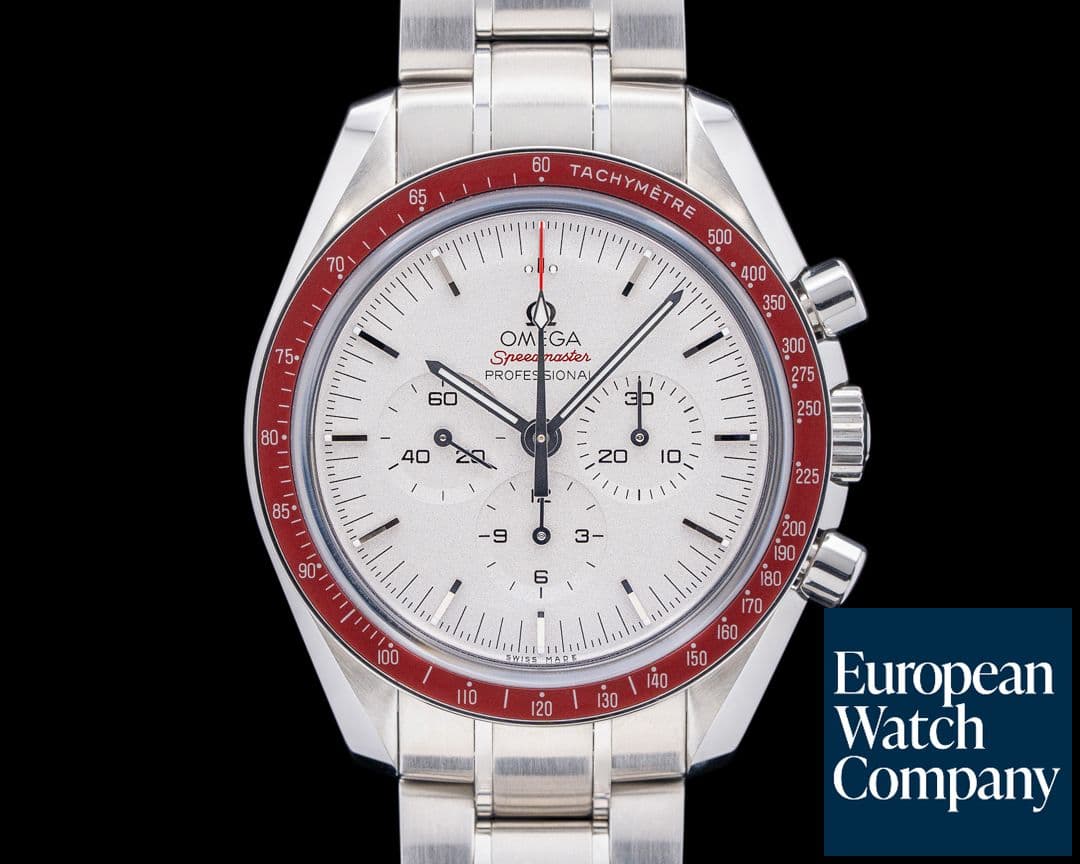 Image of Omega Speedmaster Professional "Tokyo 2020" Red Bezel LIMITED
