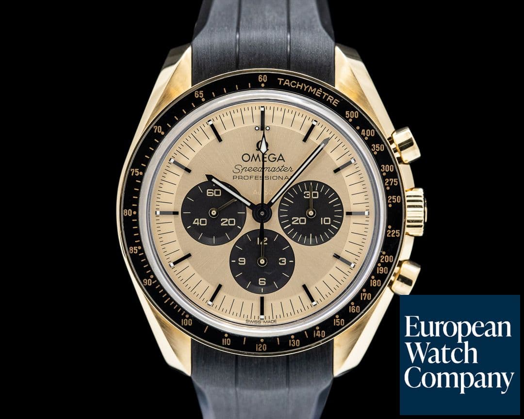Image of Omega Speedmaster Moonwatch Professional 18K Moonshine Gold