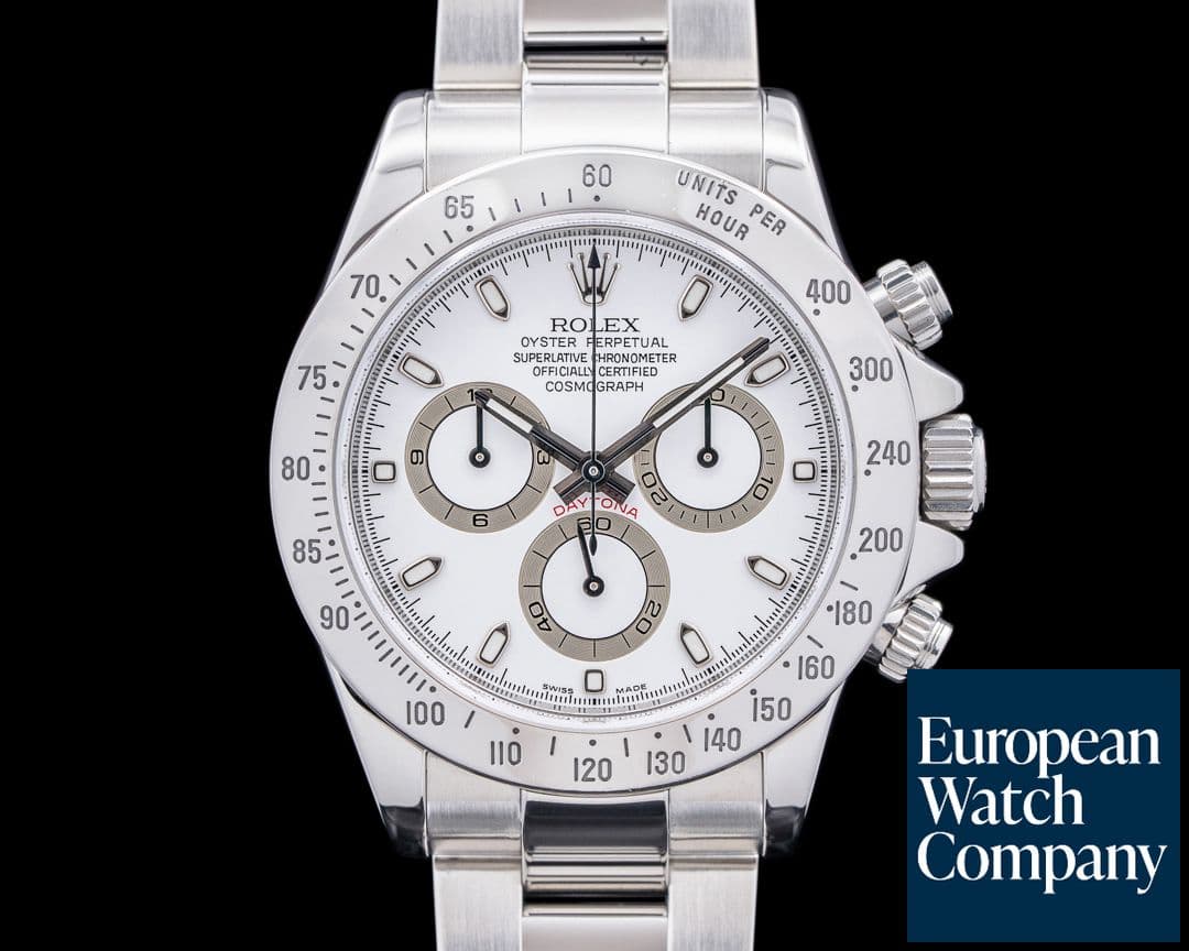 Image of Rolex Daytona 116520 SS White Dial