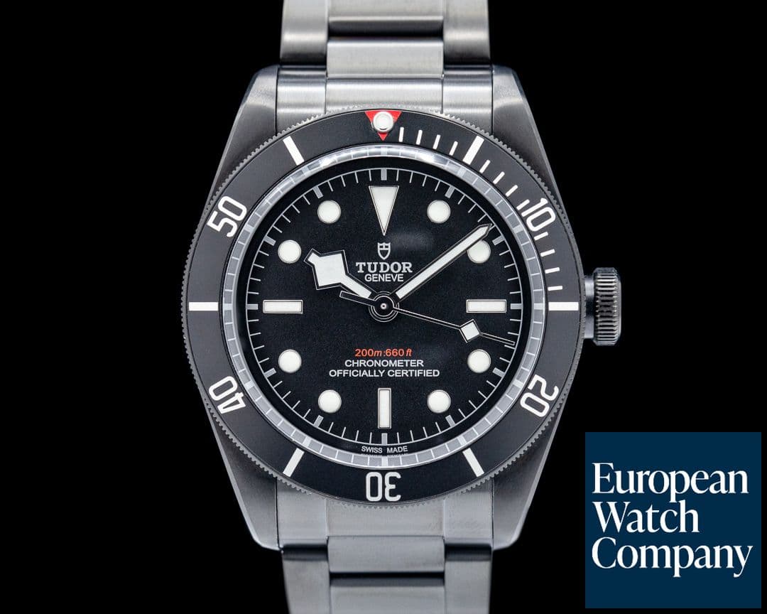 Image of Tudor Heritage Black Bay Dark SS Black Dial