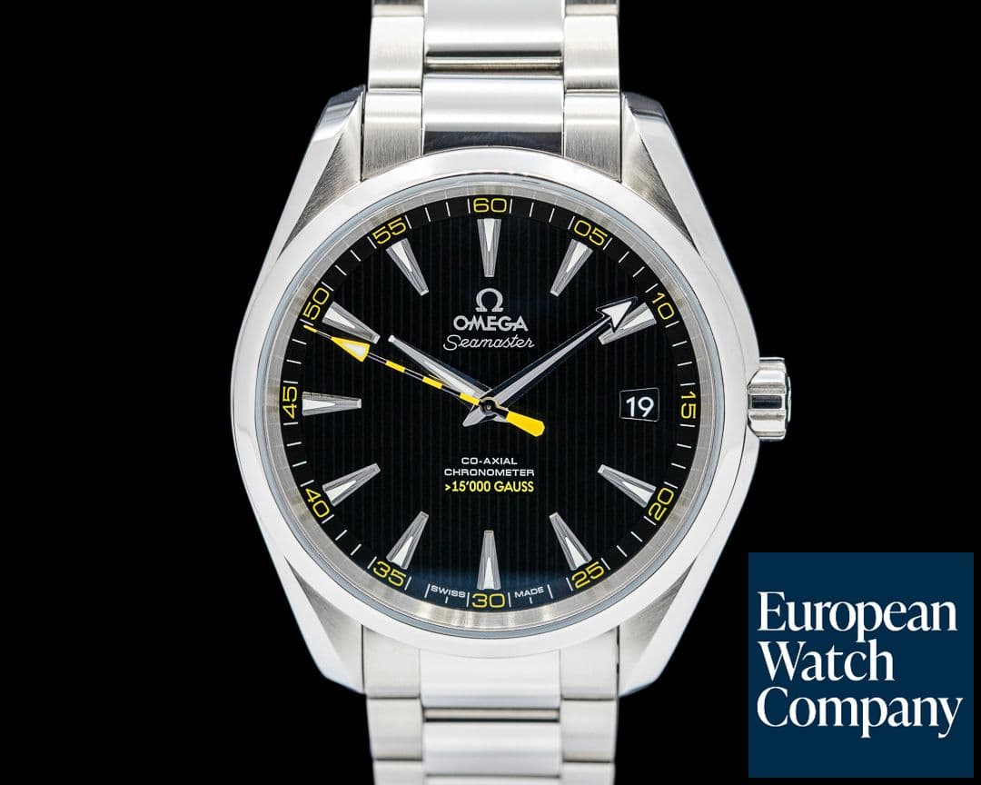 Image of Omega Aqua Terra Co-Axial 15000 Gauss SS Black Dial