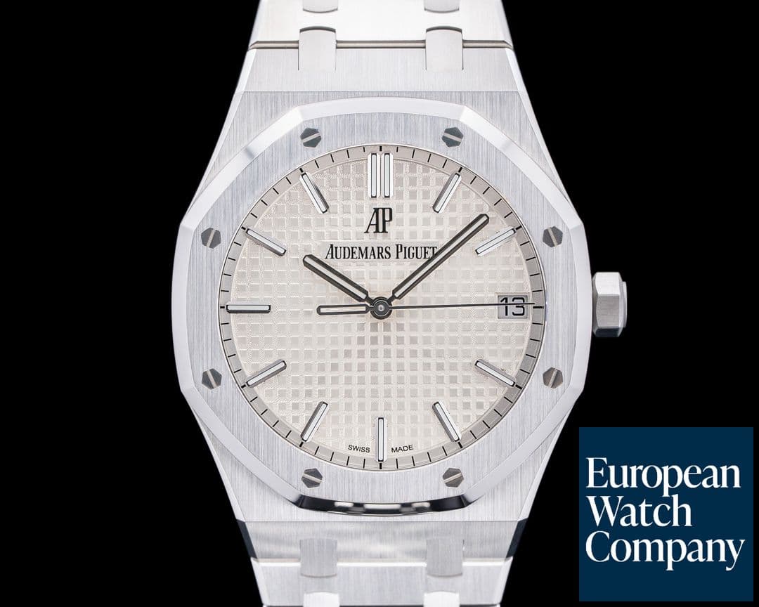 Image of Audemars Piguet 15500ST Royal Oak SS Silver Dial