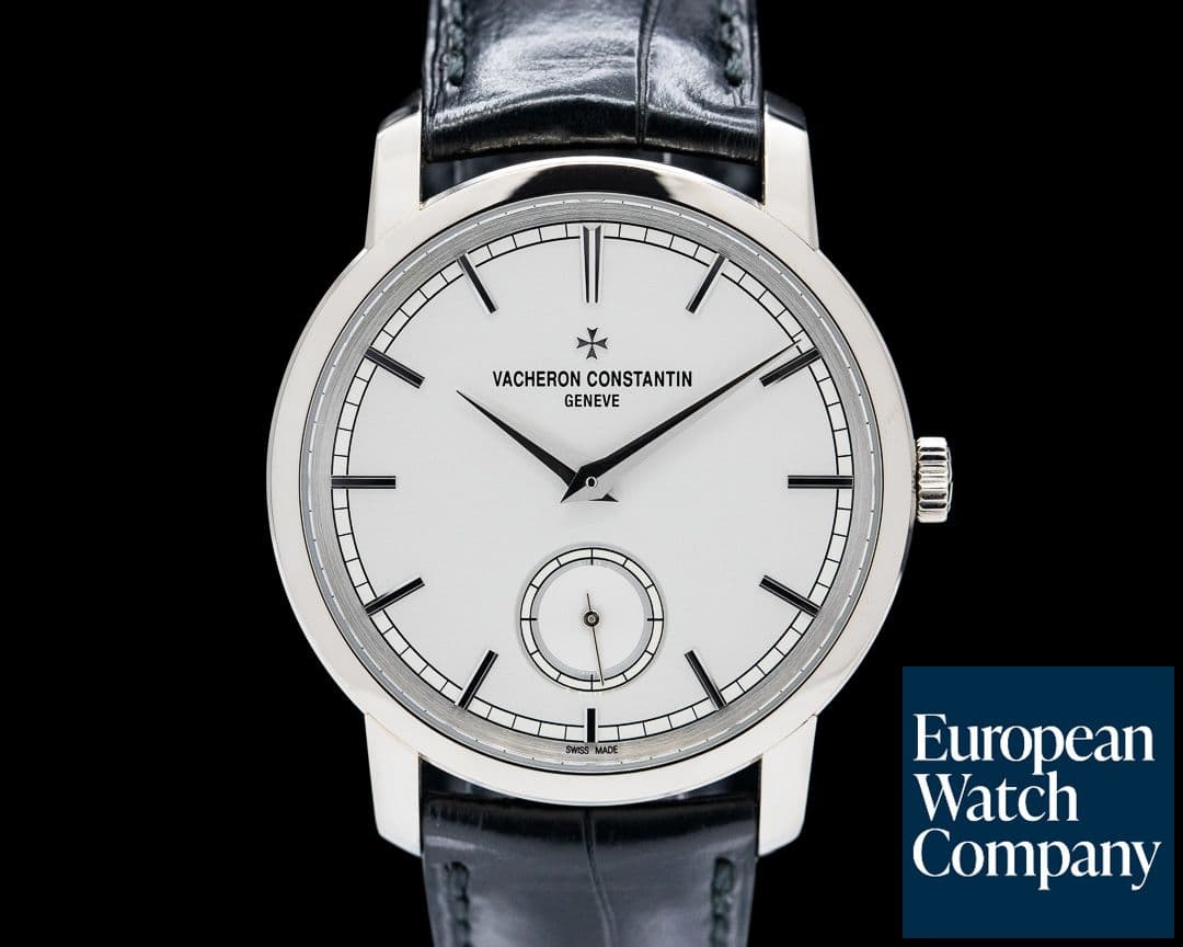 Image of Vacheron Constantin Patrimony Traditionnelle Manual Wind 18K White Gold Silver Dial