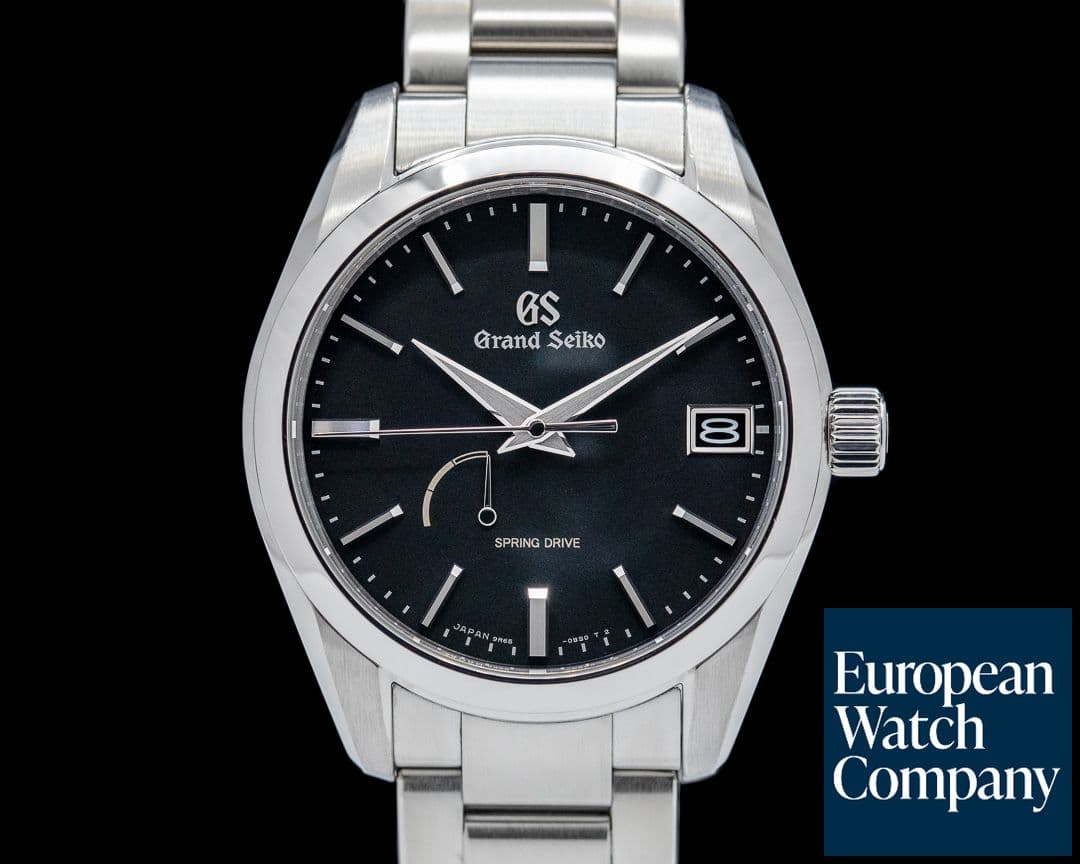 Image of Grand Seiko Heritage Collection Spring Drive Power Reserve SS Black Dial