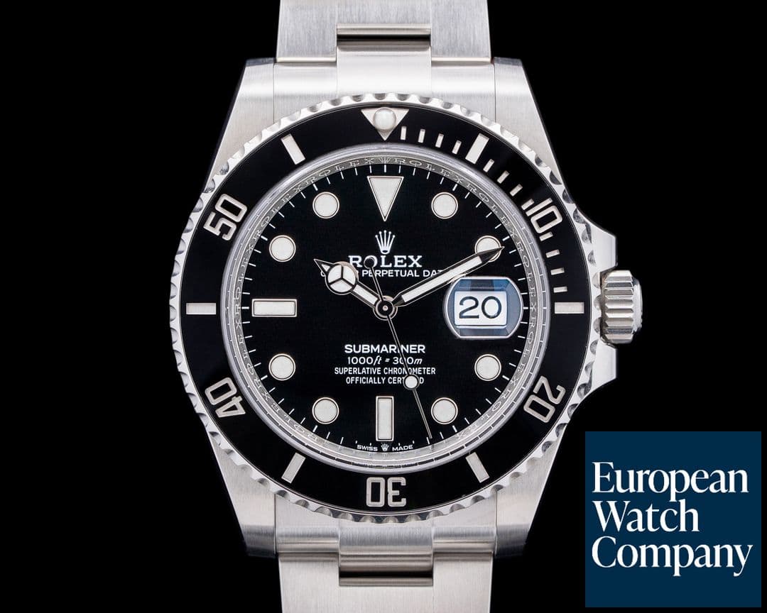 Image of Rolex Submariner Date 126610LN Ceramic Bezel SS Black Dial