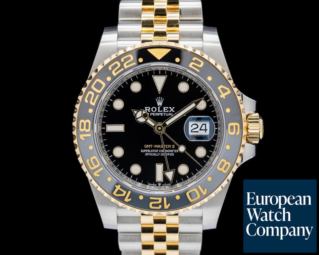 Image of Rolex GMT Master II SS / 18K Yellow Gold Jubilee Black Dial 2024