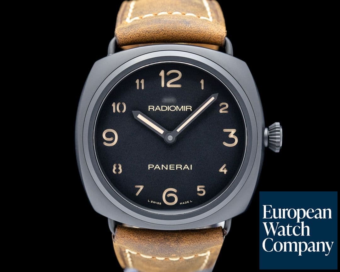 Image of Panerai Radiomir Black Seal Ceramica "Istanbul Boutique" Limited Edition UNWORN