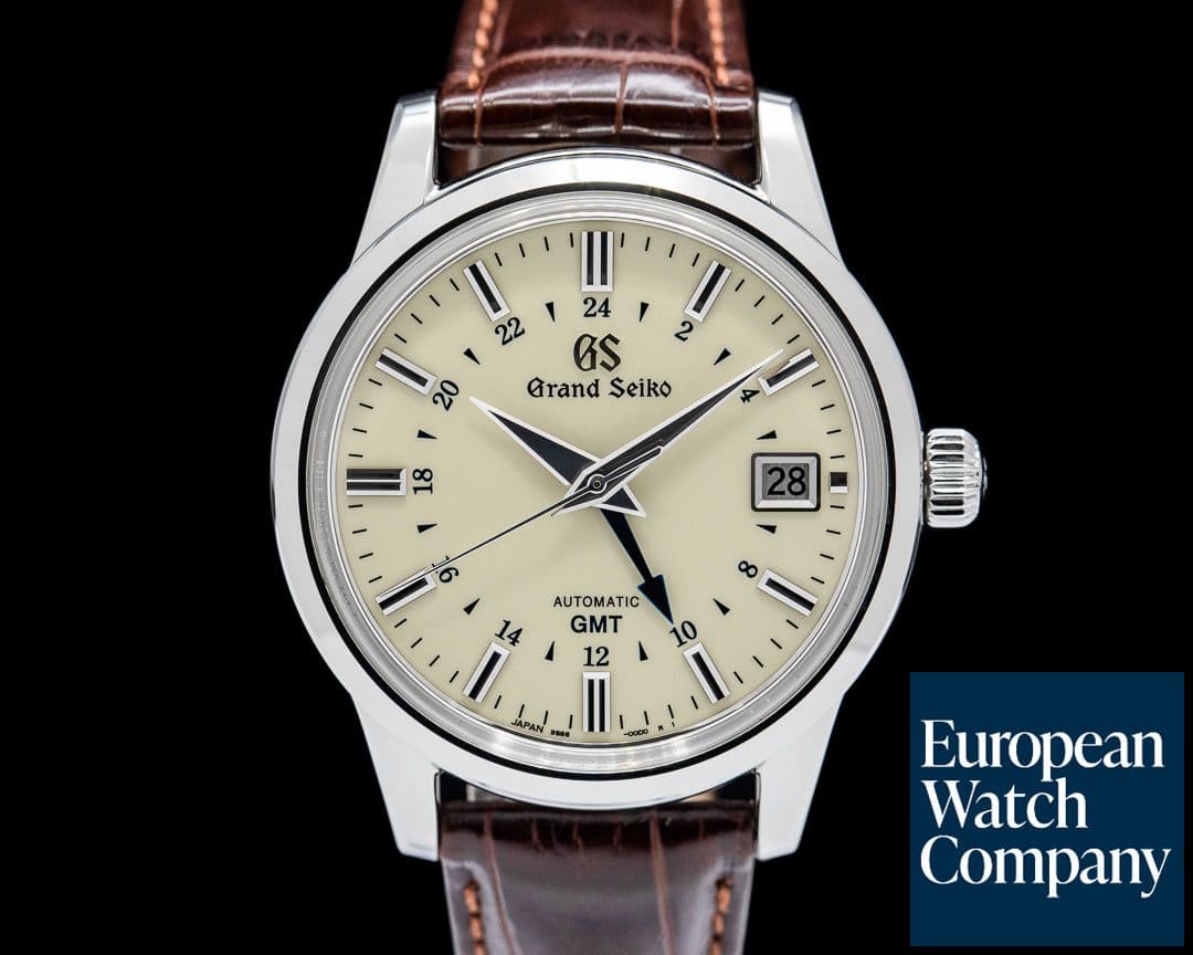 Image of Grand Seiko Automatic Hi Beat 36000 GMT SS Cream Dial