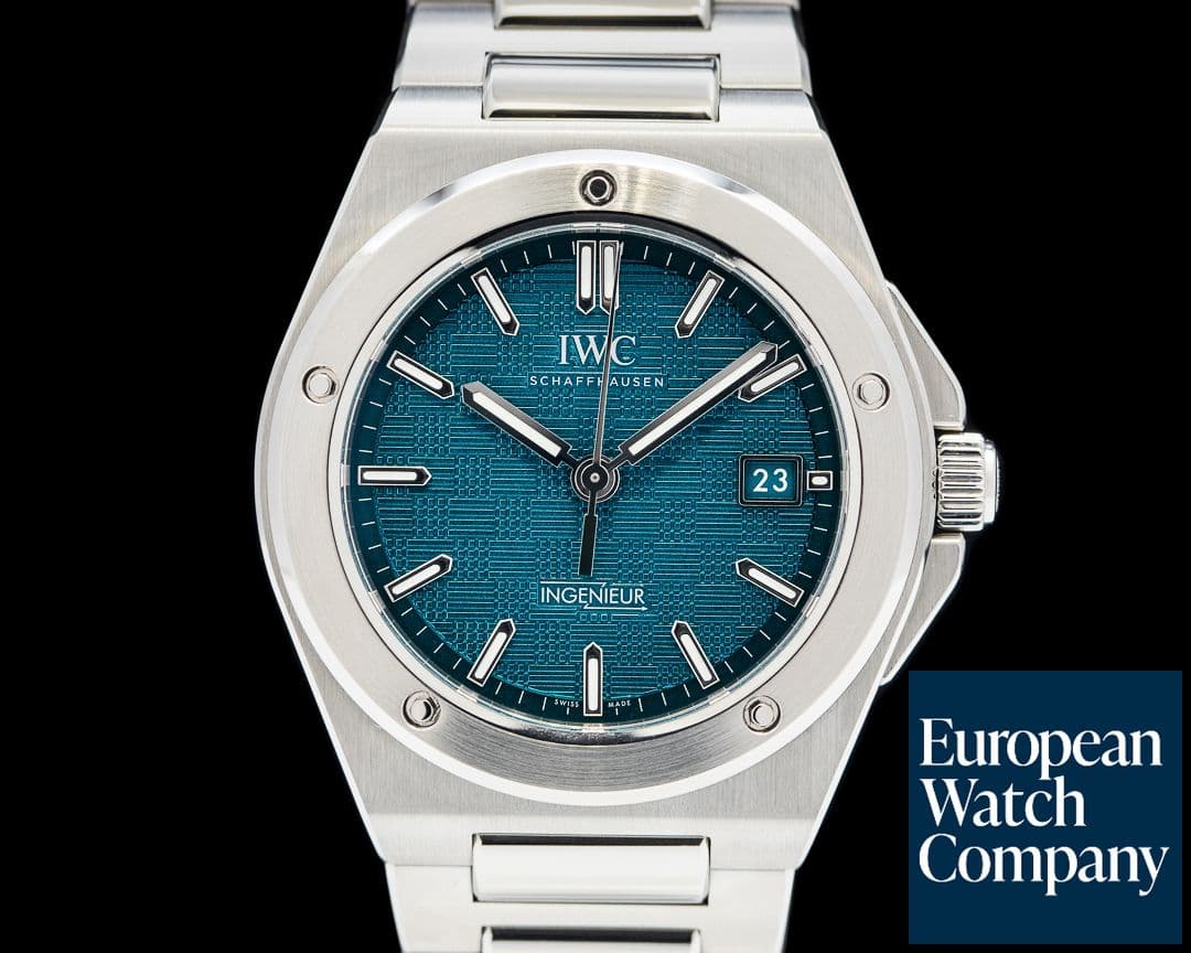Image of IWC Ingenieur SS Aqua Blue Dial 2024