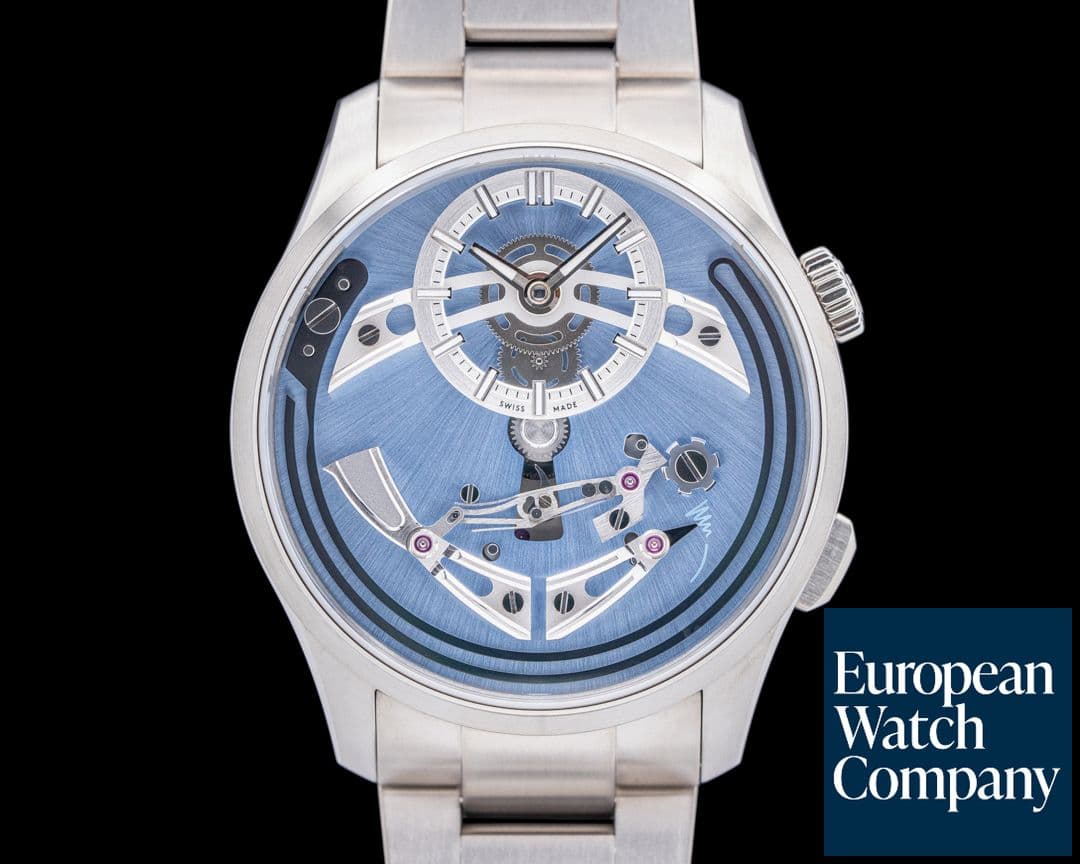 Image of Christopher Ward C1 Bel Canto Cielo Titanium Blue Dial 2024