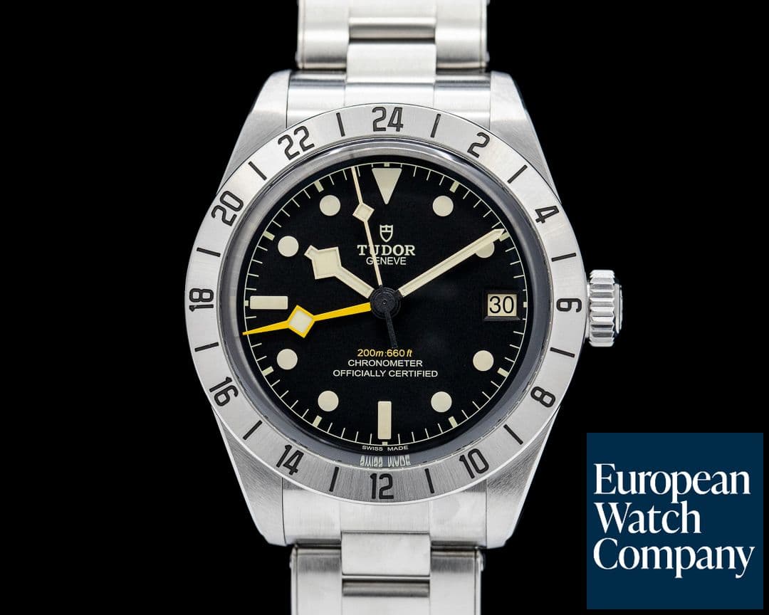 Image of Tudor Black Bay Pro GMT SS Black Dial