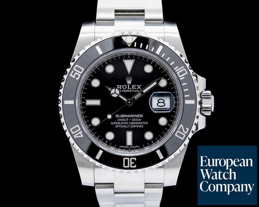 Image of Rolex Submariner 116610LN Ceramic SS Black Dial