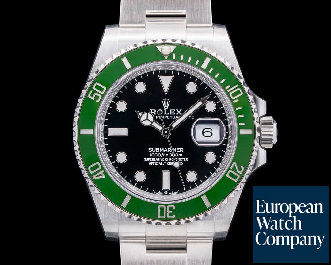 Image of Rolex Submariner Date 126610LV "Kermit" SS Black Dial 2024