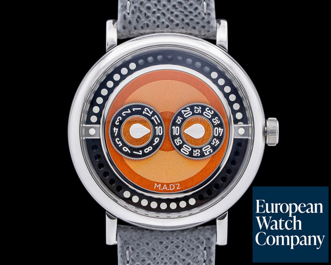 Image of MB&F M.A.D 2 SS Orange Dial