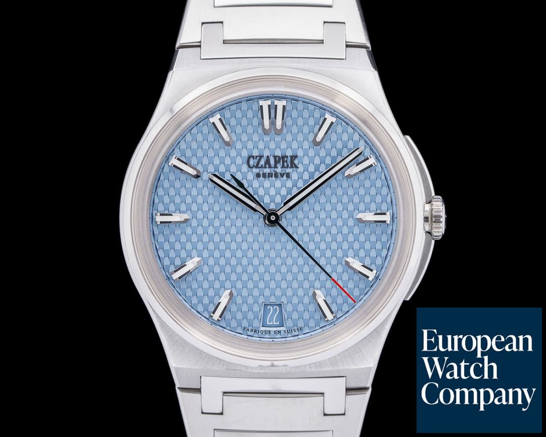 Image of Czapek & Cie Antarctique Passage de Drake SS Glacier Blue Dial