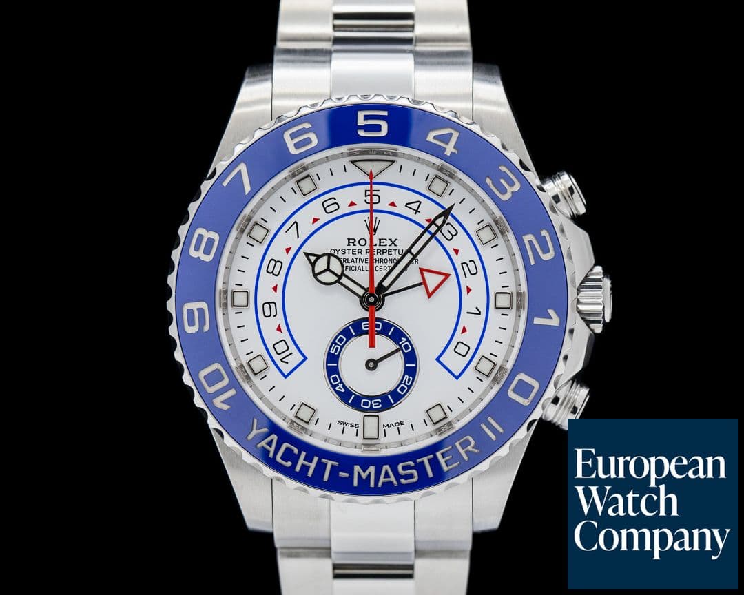 Image of Rolex Yacht Master II 116680 SS White Dial