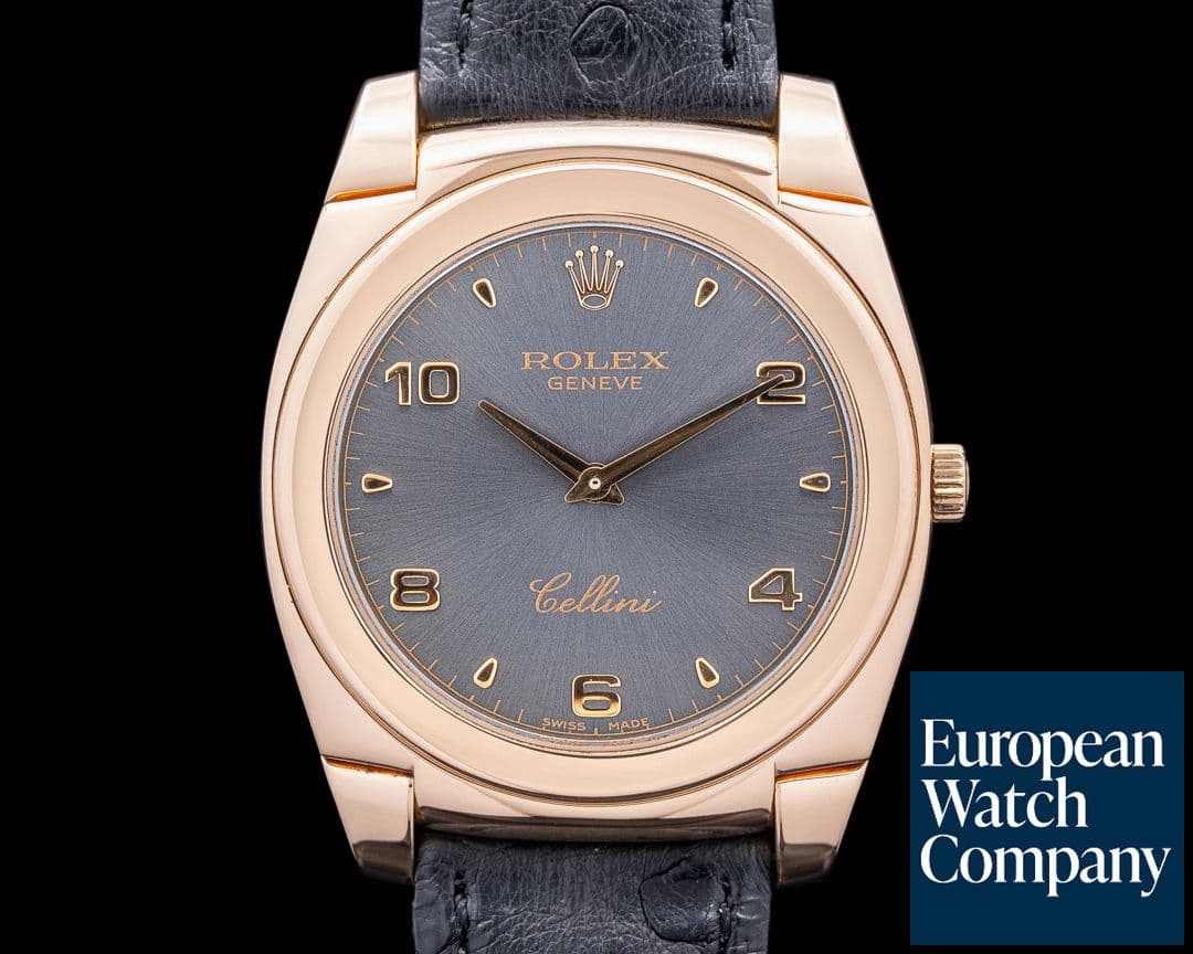 Image of Rolex Cellini Cestello 5330 18K RG / Gray Dial