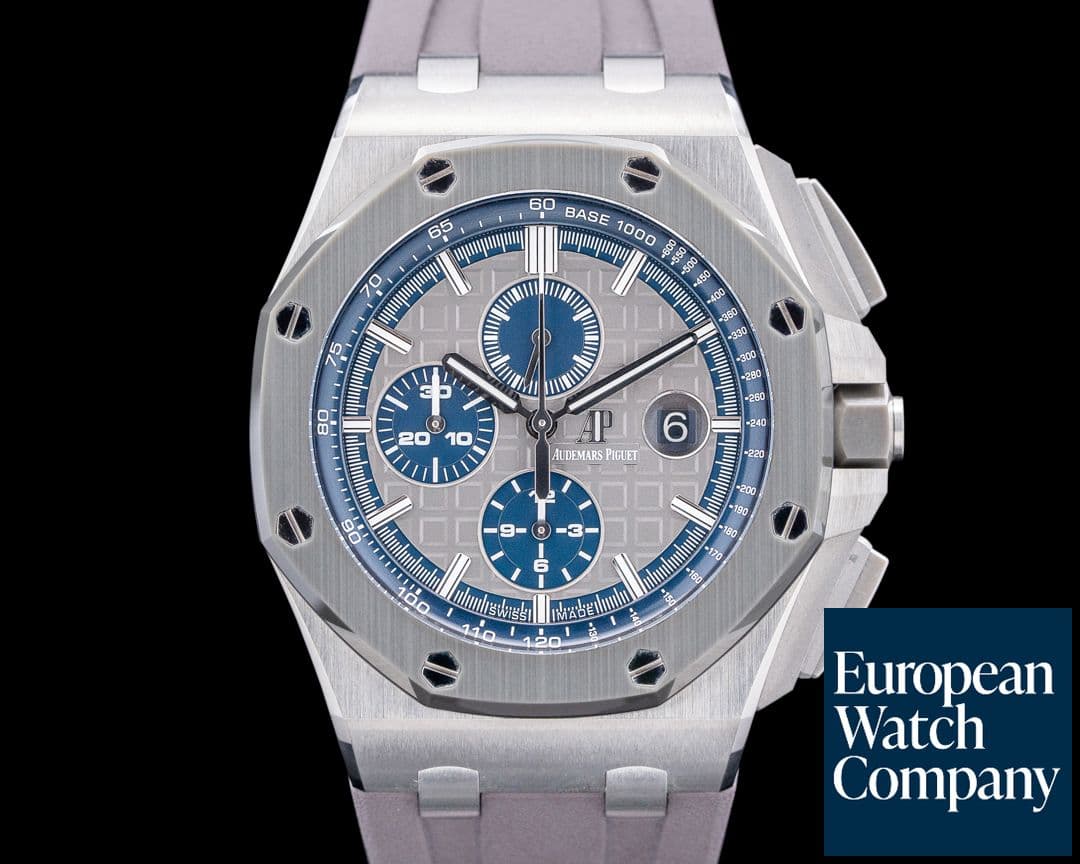 Image of Audemars Piguet Royal Oak Offshore 26400I0 Grey Ceramic Bezel Titanium / Rubber