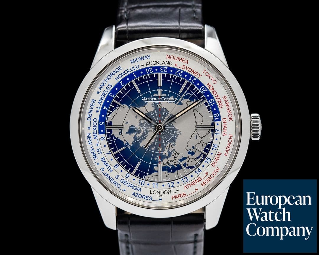 Image of Jaeger LeCoultre Geophysic Universal Time SS Blue Dial